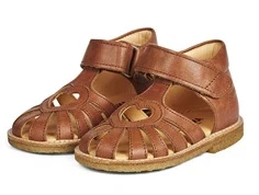 Angulus sandal cognac med hjerte